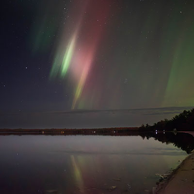 Caribou Lake Aurora 1